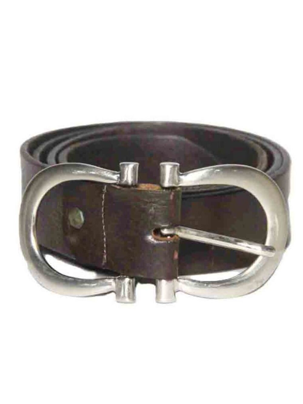 Vintage Re Ferdinando Tuscan Leather Belt MADE IN ITALY Brown Men's Size 42